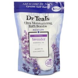 Dr Teal's Ultra Moisturizing Bath Bombs Five (5) 1.6 Oz Moisture Soothing Bath Bombs With Lavender, Essential Oils, Jojoba Oil, Sunflower Oil (unisex)