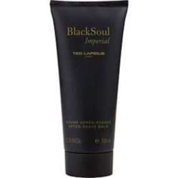 Black Soul Imperial By Ted Lapidus Aftershave Balm 3.3 Oz For Men