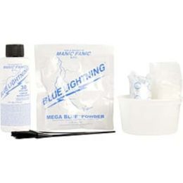 Manic Panic By Manic Panic Blue Lightening Super Strength Hair Lightening Kit: Bleach Powder & 30 Volume Cream Developer & Mixing Tub & Tint Brush & P