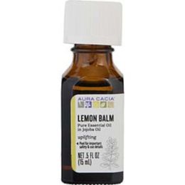 Essential Oils Aura Cacia By Aura Cacia Lemon Balm In Jojoba Oil 0.5 Oz For Anyone