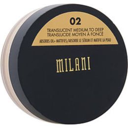 Milani By Milani Make It Last Setting Powder - # Translucent Medium To Deep --4g/0.14oz For Women