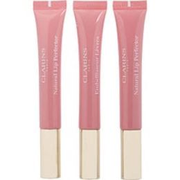 Clarins By Clarins Natural Lip Perfector Trio (3x Lip Perfector) - 01 Rose Shimmer --3x13ml/0.35oz For Women